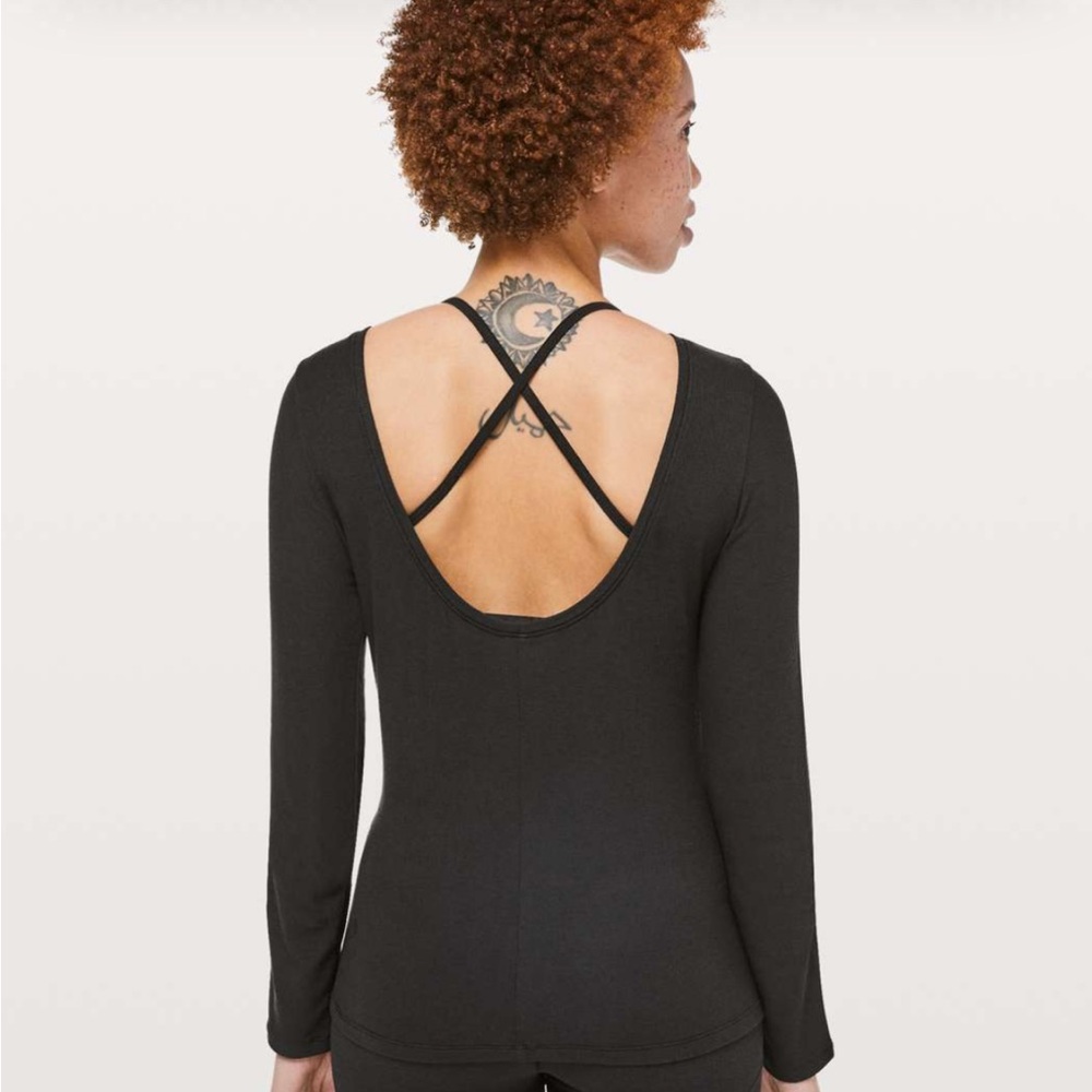 NWT Lululemon Lab Still Long Sleeve - Black